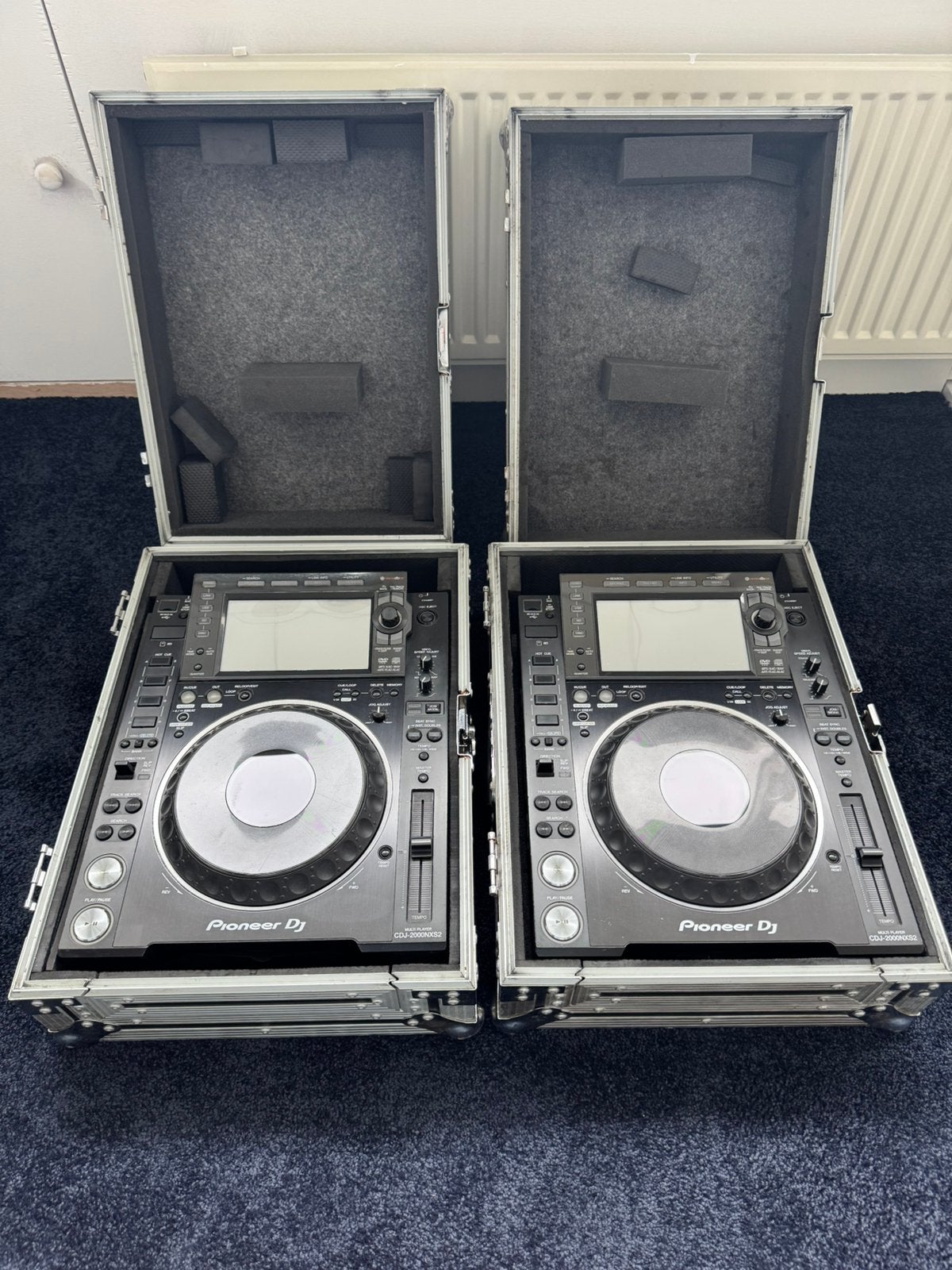 Pioneer Nexus 2 set 2X CDJ 2000 1X DJM900 + Flightcases, Muziek en Instrumenten, Dj-sets en Draaitafels, Ophalen, Zo goed als nieuw