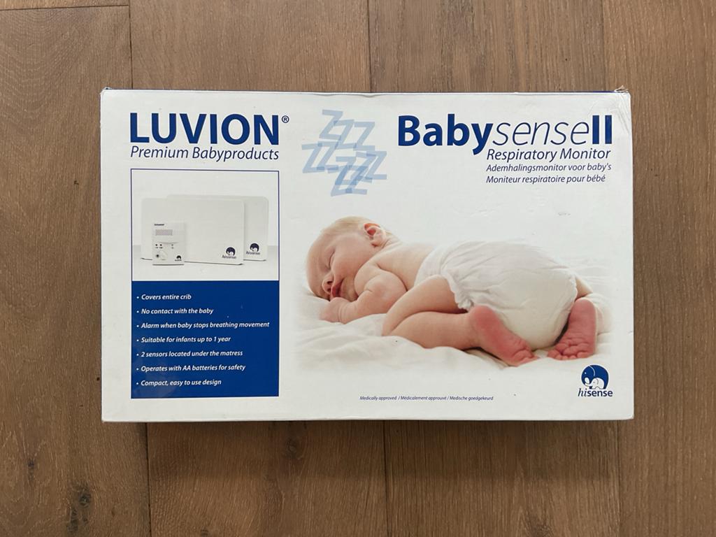 Luvion Babysense II Ademhalingsmonitor, Ophalen of Verzenden, Zo goed als nieuw, Minder dan 100 meter
