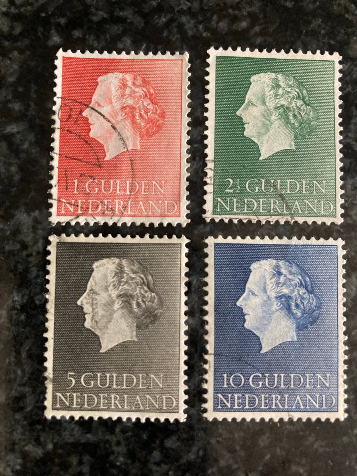 Nederlandse postzegels Koningin Juliana (1949-1969), Ophalen of Verzenden, Na 1940, Gestempeld