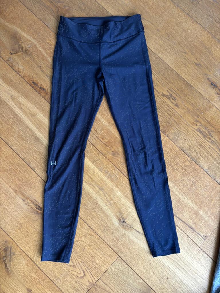 Under armour legging S, Ophalen of Verzenden, Zo goed als nieuw, Blauw, Fitness of Aerobics