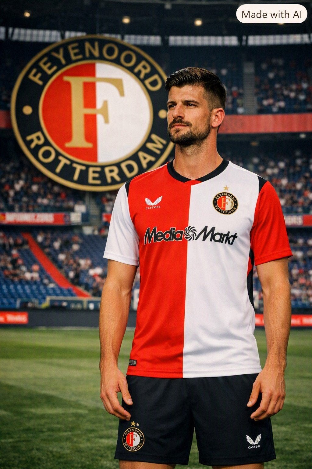 Feyenoord tenues en trainingspakken seizoen 26'27., Maat XS of kleiner, Ophalen, Nieuw, Shirt