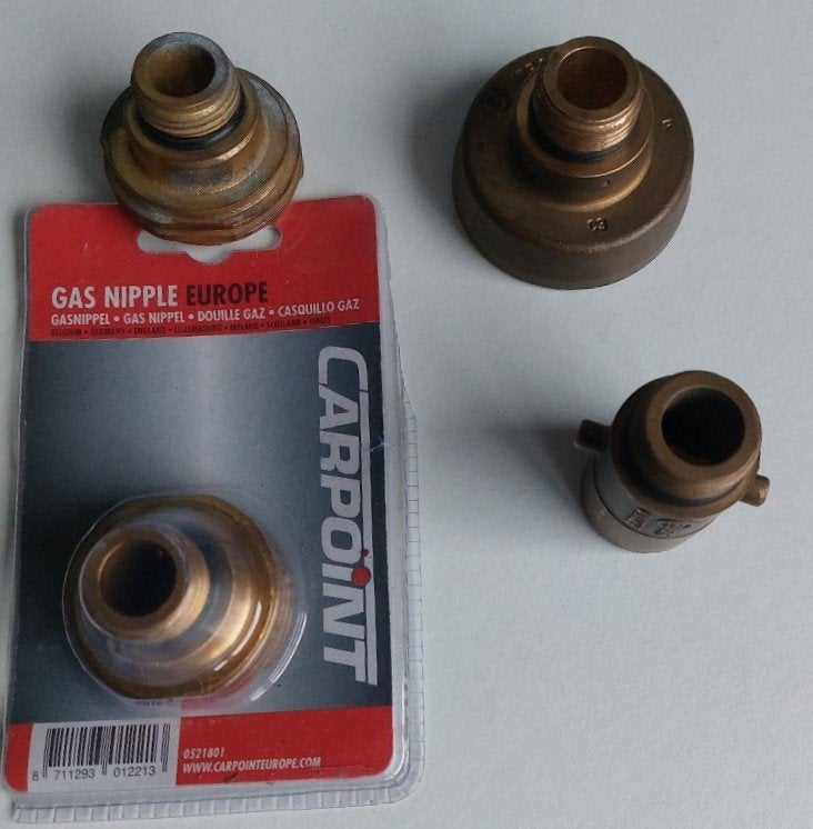 Auto-Gas Nippels of LPG-Vulnippels, Ophalen of Verzenden, Gebruikt