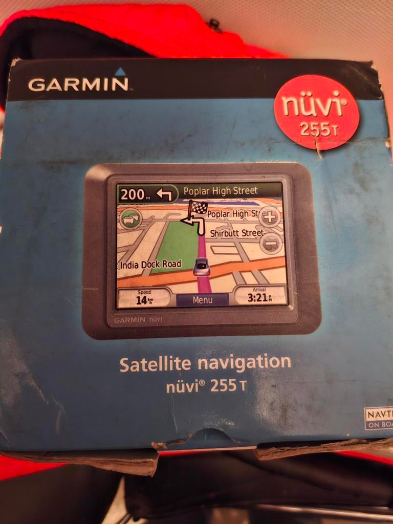 Garmin nüvi 255T Navigatiesysteem, Ophalen of Verzenden, Gebruikt