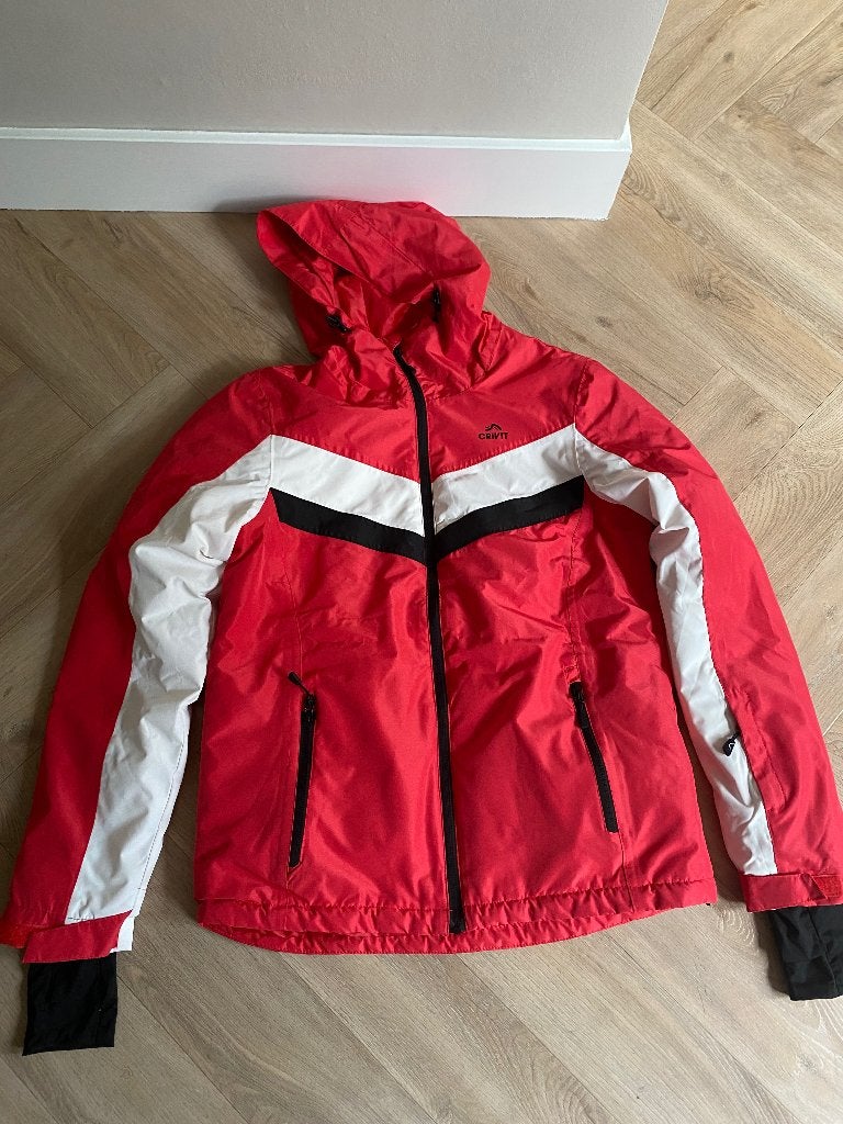 Ski jas / winterjas, Kleding | Dames, Ophalen, Zo goed als nieuw, Maat 36 (S), Meerkleurig