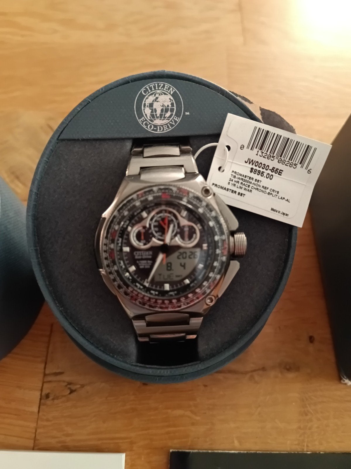 Citizen Promaster SST Eco-Drive Titanium, Overige materialen, Gebruikt, Overige materialen, Ophalen of Verzenden
