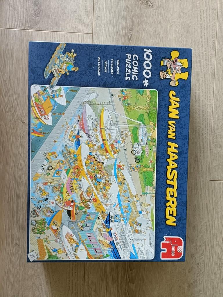 Twee puzzels 1000 stuks, Ophalen of Verzenden, 500 t/m 1500 stukjes, Zo goed als nieuw, Legpuzzel