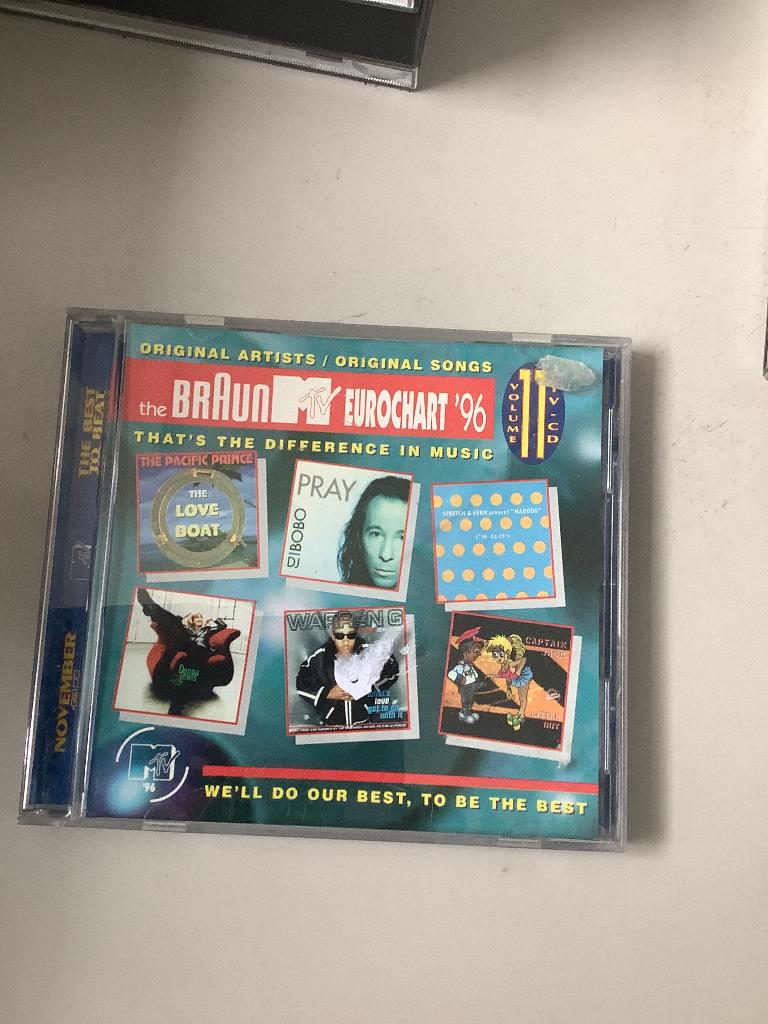 The Braun eurochart 96 volume 11., Verzenden, Zo goed als nieuw, Pop