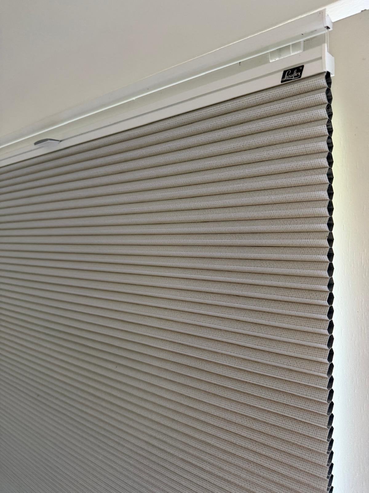 Luxaflex Duette Gordijn - Zo goed als nieuw, Ophalen, 100 tot 150 cm, 50 tot 100 cm, Zo goed als nieuw