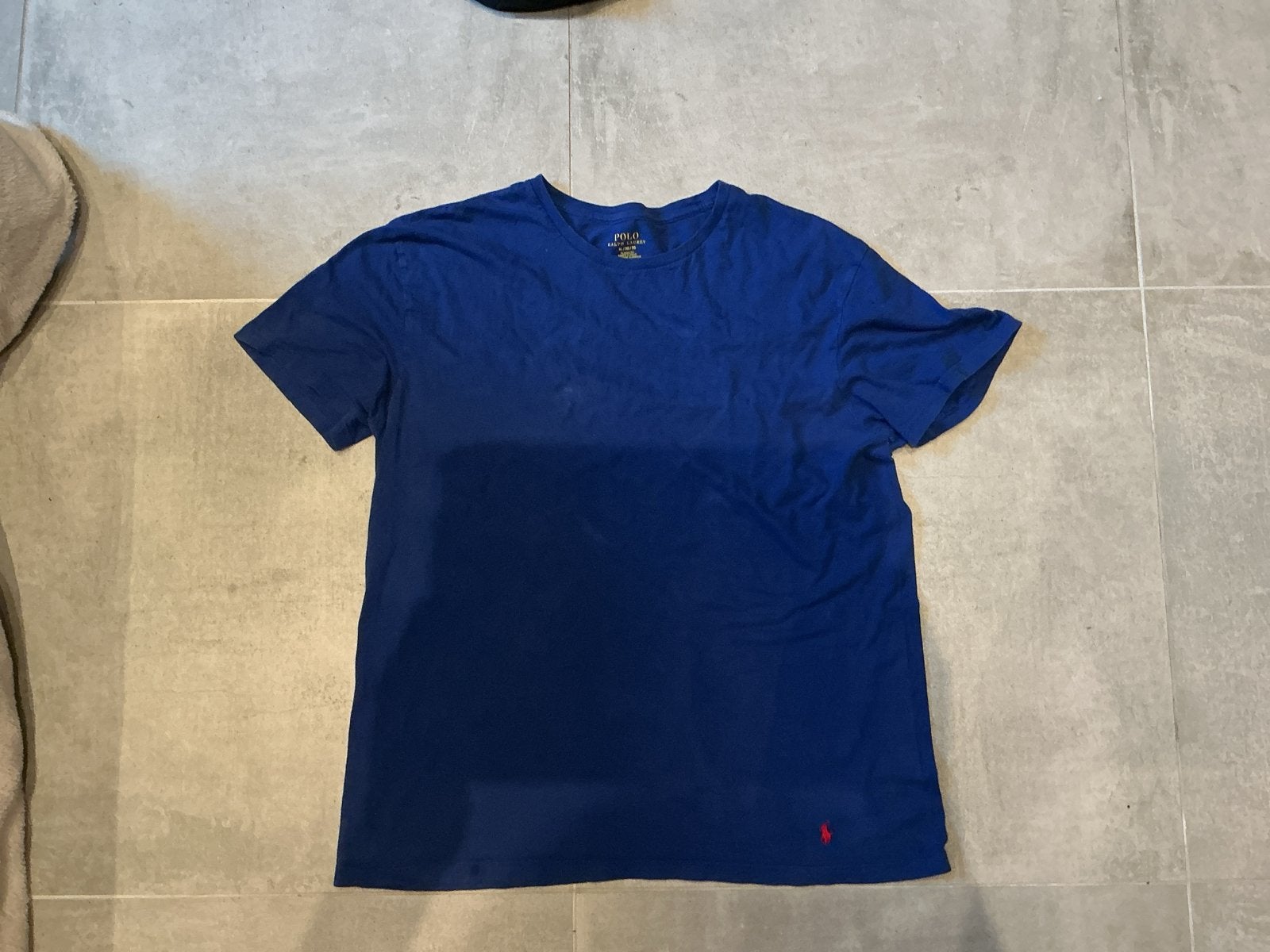 Polo Ralph Lauren T-shirt - Blauw - Maat XL, Ophalen of Verzenden, Nieuw, Maat 56/58 (XL), Blauw