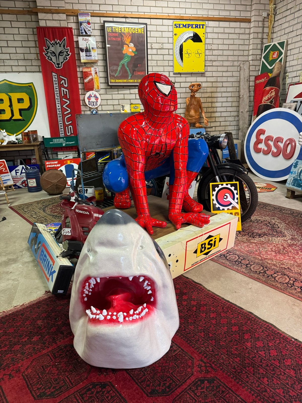 Spiderman XXL Beeld - Uniek en Groot Formaat, Ophalen, Gebruikt, Fantasy