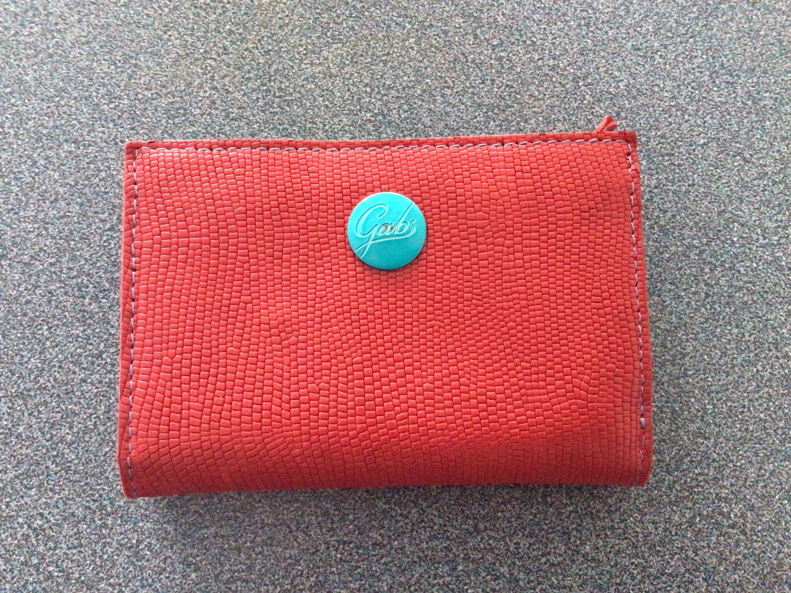 Gabs leren portemonee rood, Ophalen of Verzenden, Zo goed als nieuw, Rood, Overige merken
