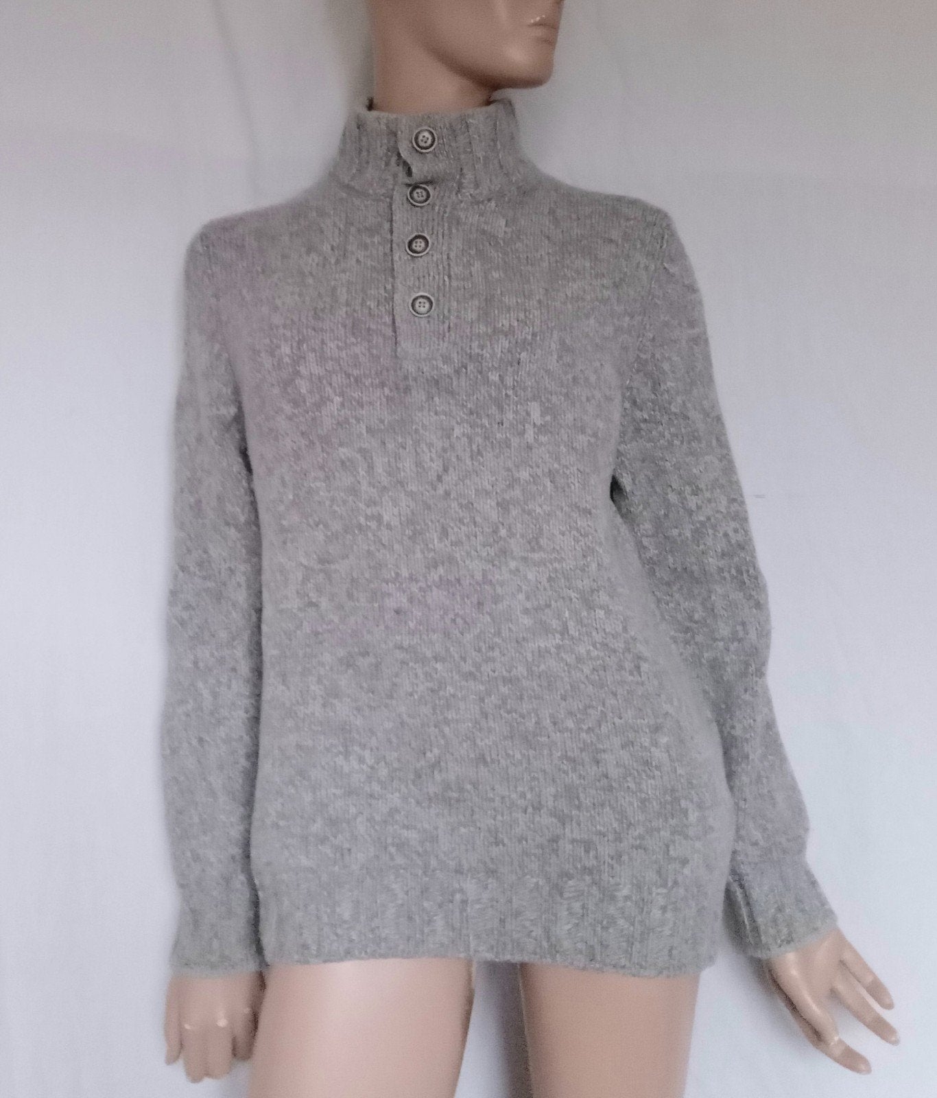 GRAN SASSO Trui , Maat L , WOL, Kleding | Dames, Ophalen, Zo goed als nieuw, Maat 42/44 (L), Grijs
