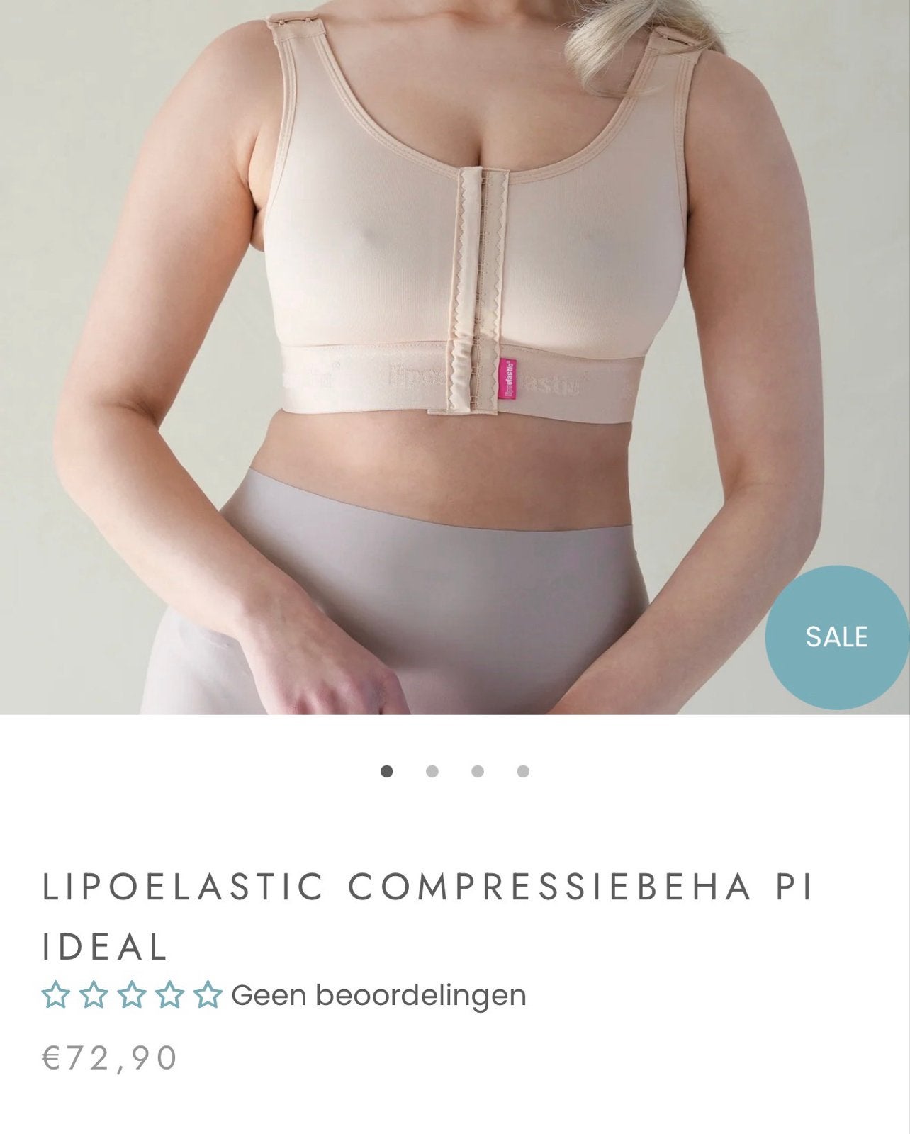 LIPOELASTIC Compressiebeha PI Ideal - Maat S, Kleding | Dames, Ophalen, Beige, BH