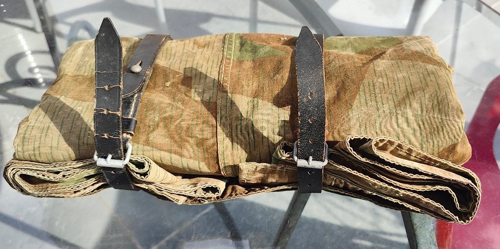Duitse ww2 Zeltbahn, Ophalen of Verzenden, Landmacht, Duitsland, Overige typen