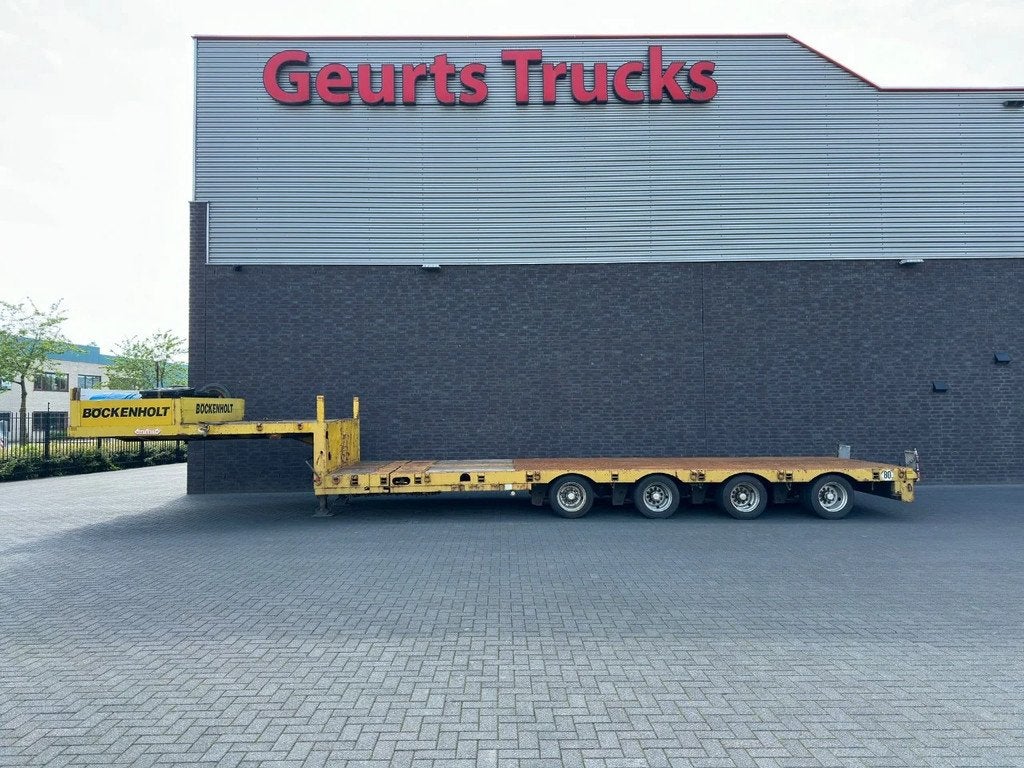 Nooteboom OSD-50-04-V EXTENDABLE SEMI DIEPLADER/TIEFLADER/LO, Overige brandstoffen, Geel, Bedrijf, Aanhangers en Opleggers