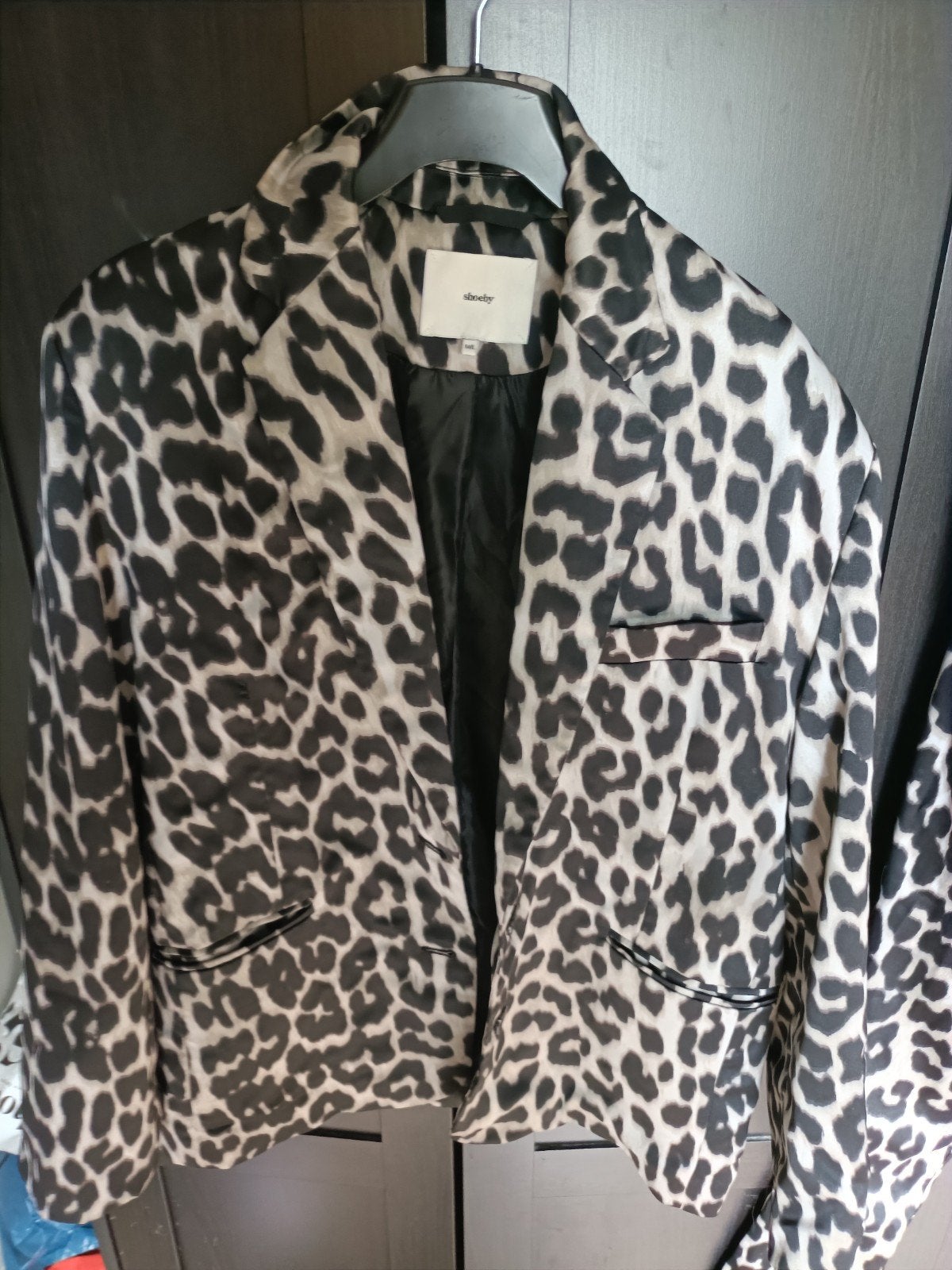 Shoeby Satijn Look Pak: Broek XL, Blazer M/L, Kleding | Dames, Broeken en Pantalons, Meerkleurig, Maat 46/48 (XL) of groter, Ophalen of Verzenden