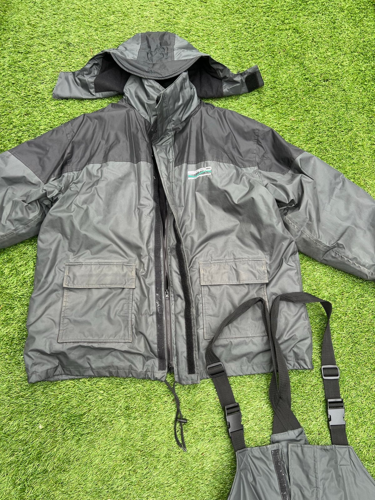 Spro Vispak XXXL - Waterdichte Visjas en Salopette, Ophalen of Verzenden, Gebruikt, Kleding