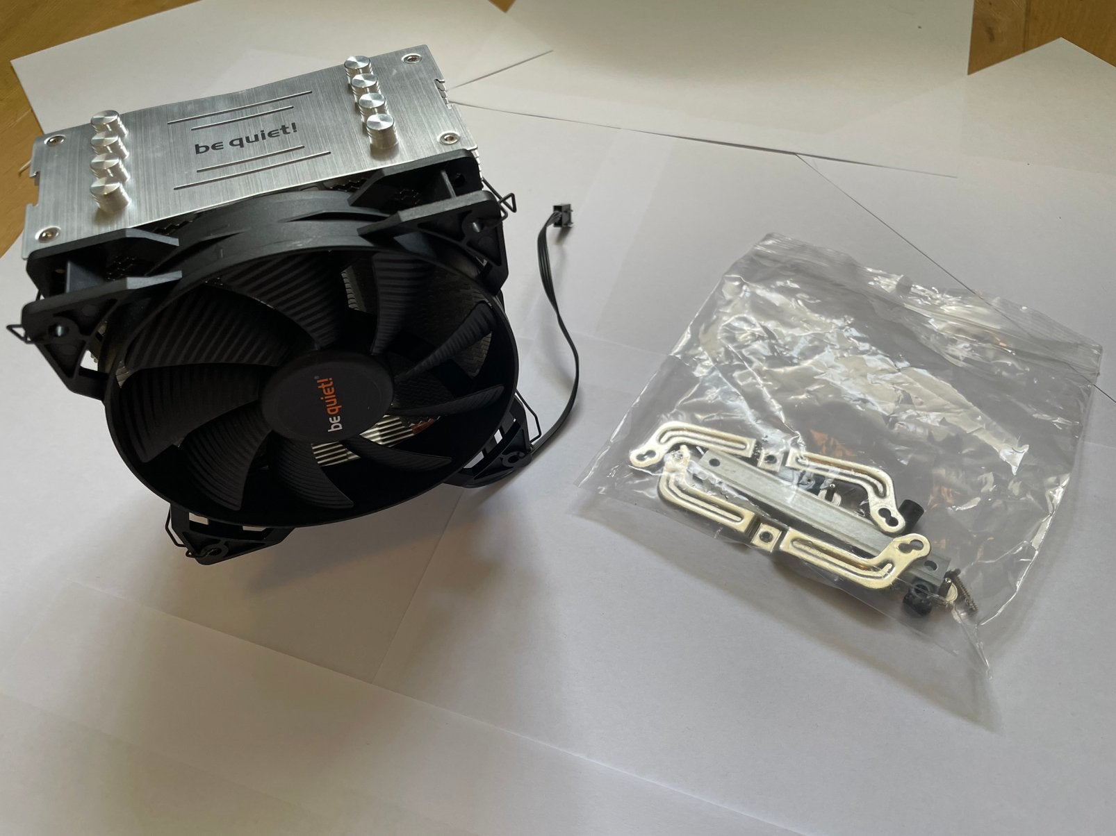 be quiet! Pure rock air cooler, Computers en Software, Computerkoelers, Ophalen of Verzenden, Zo goed als nieuw, Luchtkoeling
