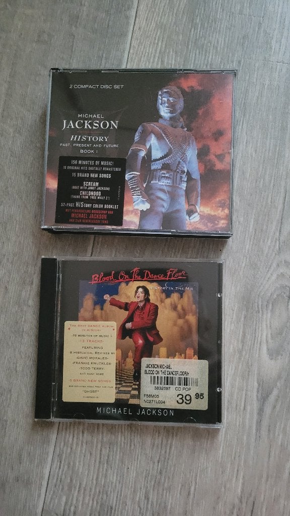 2 cd's michael jackson, Ophalen of Verzenden, Zo goed als nieuw, Pop, Album