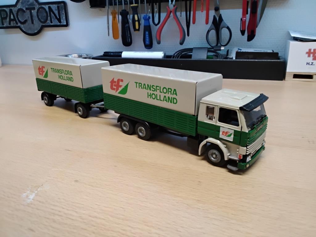 Tekno Scania, Ophalen of Verzenden, Zo goed als nieuw, Bus of Vrachtwagen, Tekno