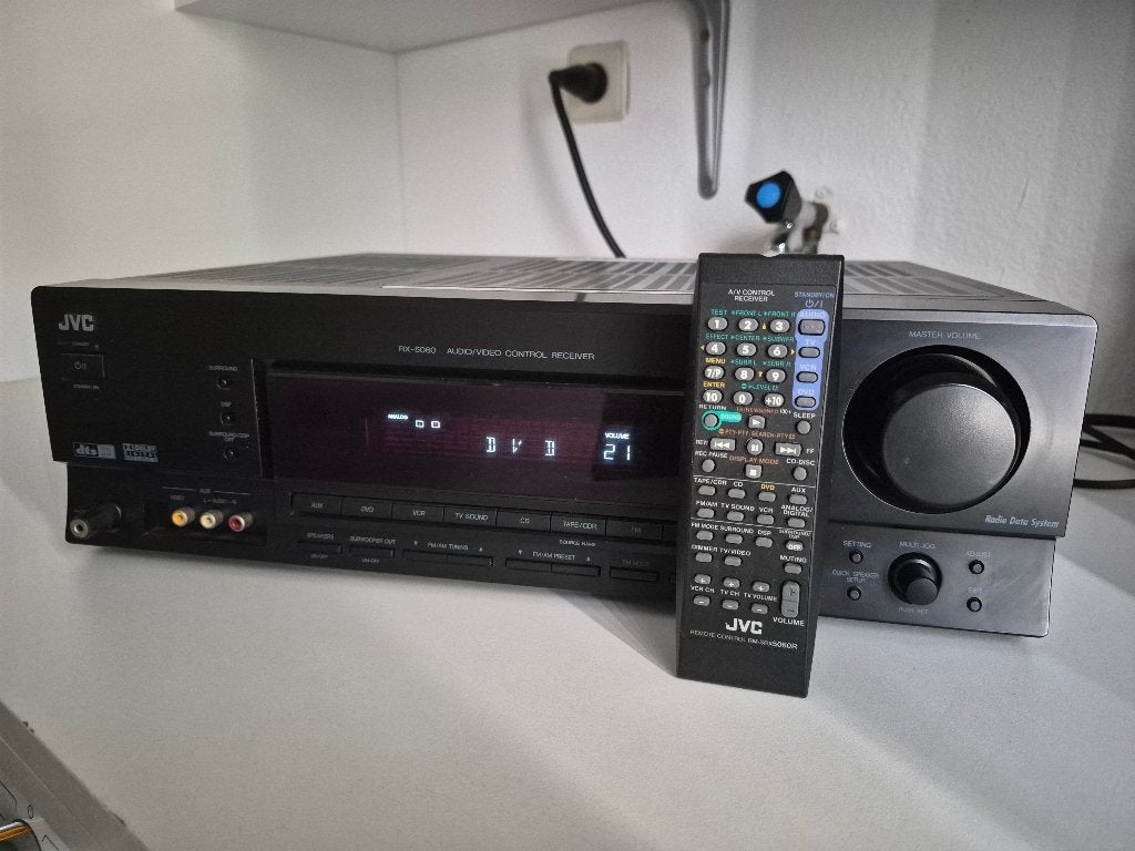 JVC RX-5060 Audio/Video Receiver (5.1 / 100W per kanaal), Ophalen, Gebruikt, JVC, 60 tot 120 watt