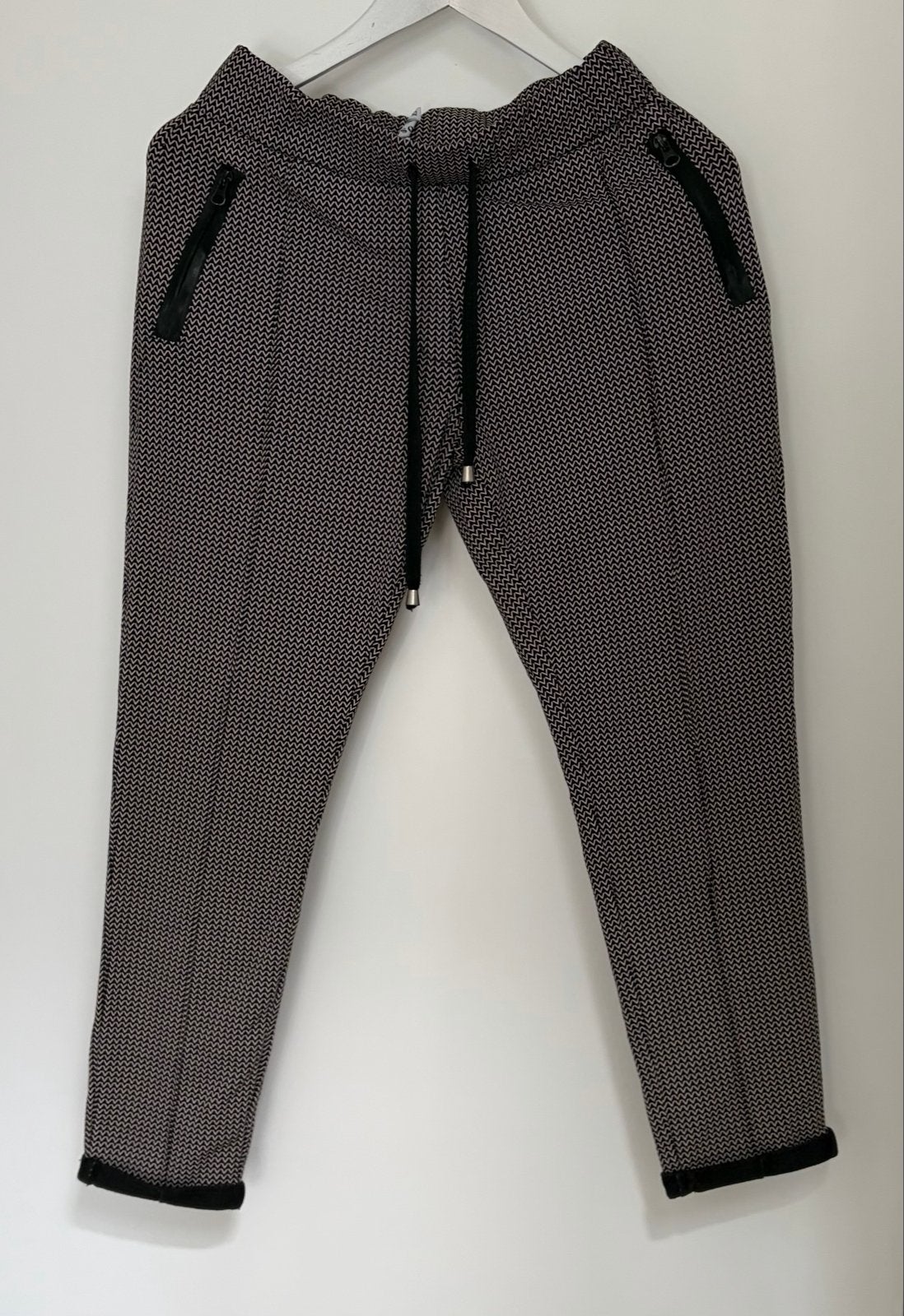 ZOSO Broek met Pied-de-Poule Print - Maat XS, Zwart, Ophalen of Verzenden, Zo goed als nieuw, Maat 34 (XS) of kleiner