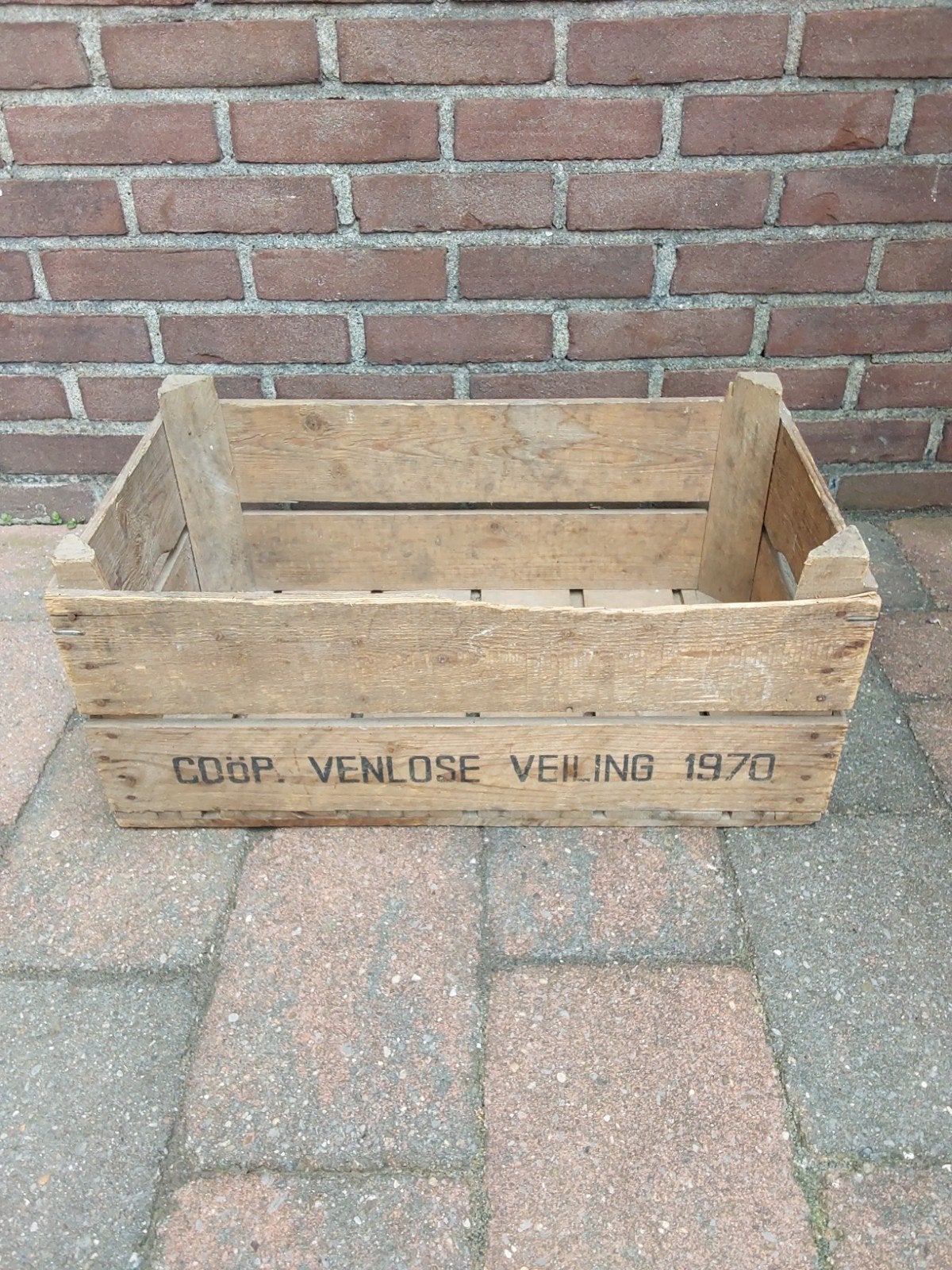 Veilingkist, Huis en Inrichting, Woonaccessoires | Kisten, Ophalen, Minder dan 50 cm