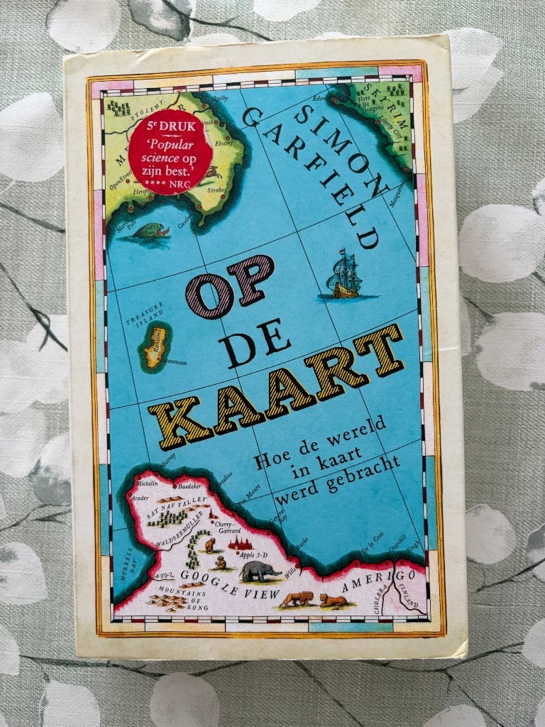 Simon Garfield - Op de Kaart, Ophalen of Verzenden, Zo goed als nieuw, Simon Garfield, Overige gebieden