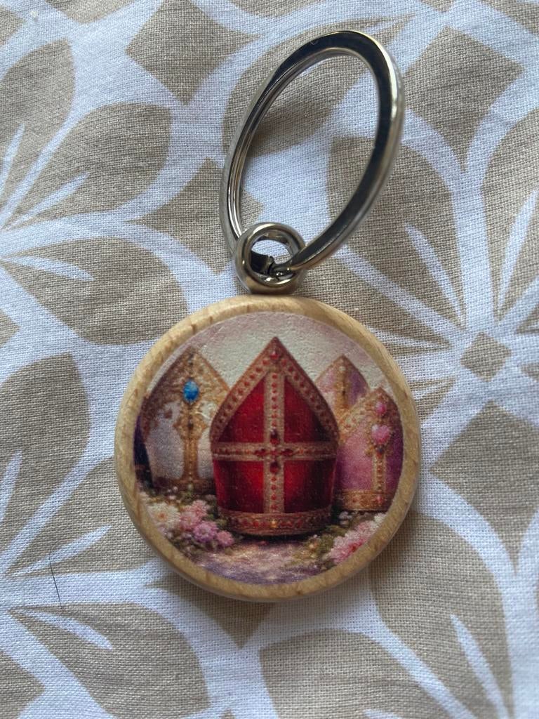 Sinterklaas sleutelhanger, Diversen, Sinterklaas, Nieuw, Ophalen of Verzenden