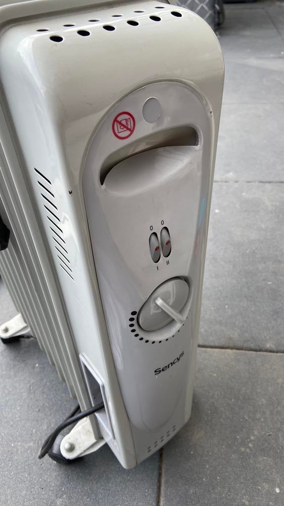 Sencys olieradiator 2000w, Huis en Inrichting, Kachels, Ophalen of Verzenden, Zo goed als nieuw, Gas, Gaskachel