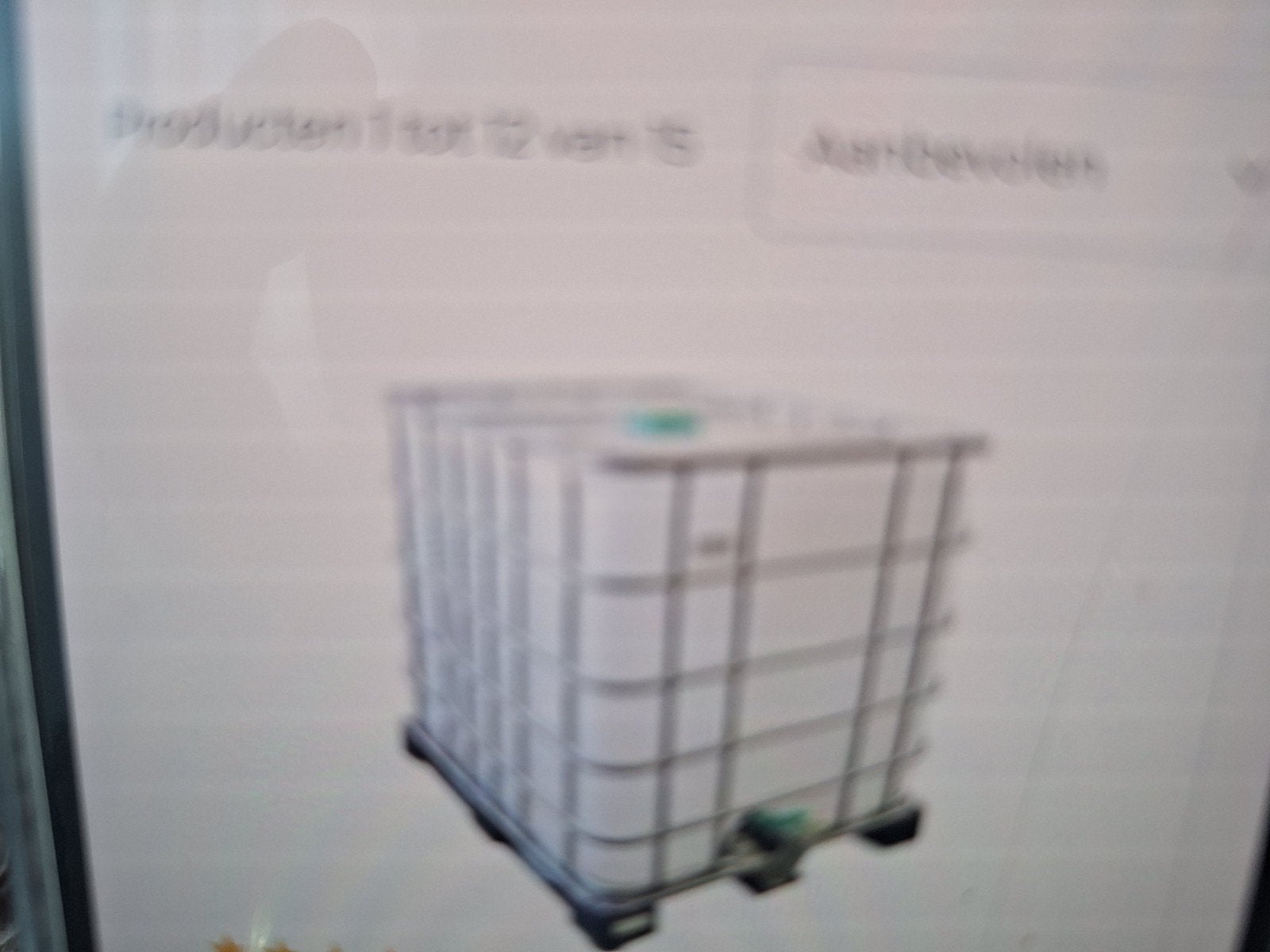 IBC container 1000 liter, Ophalen