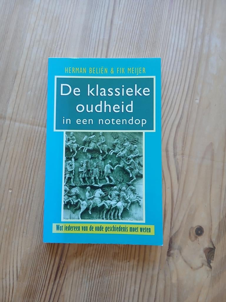 Herman Beliën - De klassieke oudheid in een notendop, Herman Beliën; Fik Meijer, Ophalen of Verzenden, Zo goed als nieuw