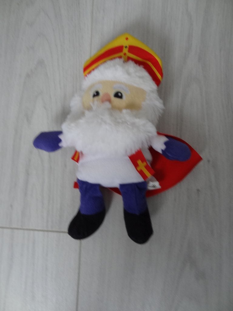 Sinterklaas stoffen pop, Overige karakters, Overige typen, Ophalen of Verzenden, Zo goed als nieuw