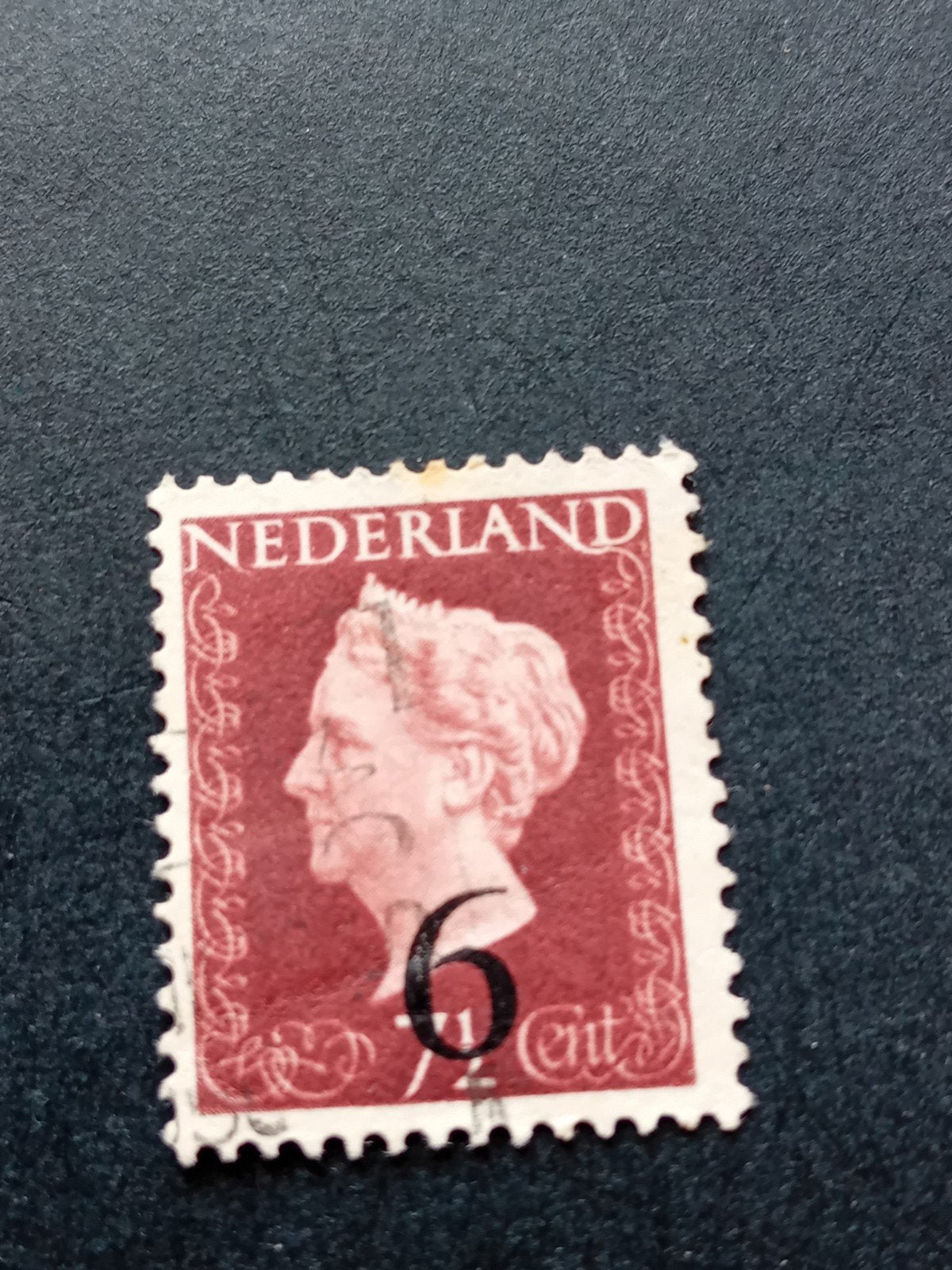 Nederlandse postzegel 6 cent Koningin Wilhelmina, Postzegels en Munten, Ophalen of Verzenden