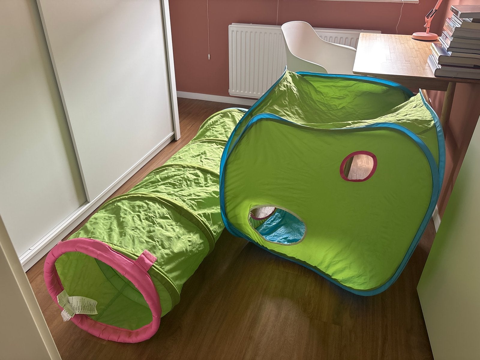 IKEA speeltentje met tunnel - Plezier voor kinderen, Ophalen of Verzenden, Gebruikt, Overige materialen