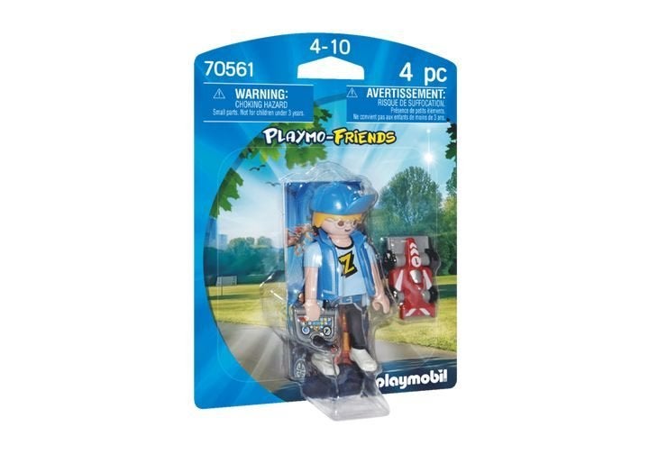 70561 jongen met RC auto, Complete set, Nieuw, Ophalen of Verzenden, Figuren