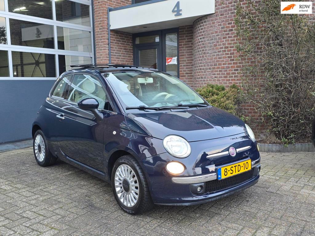 Fiat 500 1.2 Lounge Apk |Nap |Panoramadak, Voorwielaandrijving, Euro 5, Gebruikt, 1242 cc