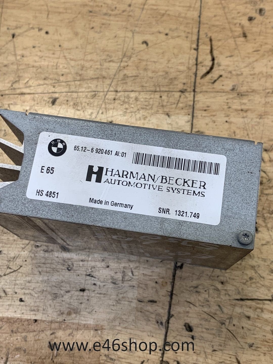 HARMAN BECKER VERSTERKER BMW E60 E61 E65  OE 6920461, Ophalen of Verzenden, -, -, -
