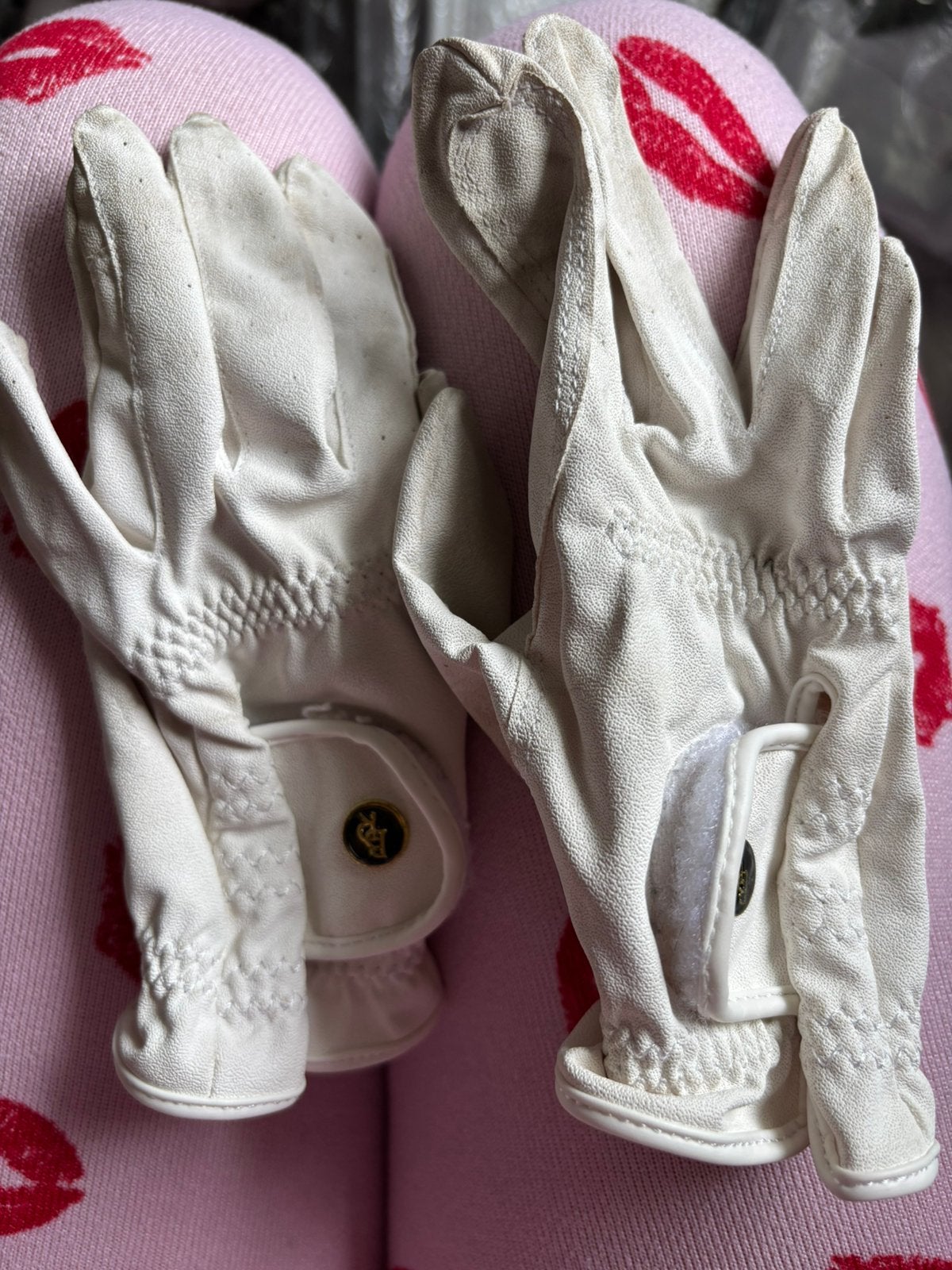 Wedstrijd handschoenen, Dieren en Toebehoren, Ophalen of Verzenden, Zo goed als nieuw, Dressuur, Overige typen