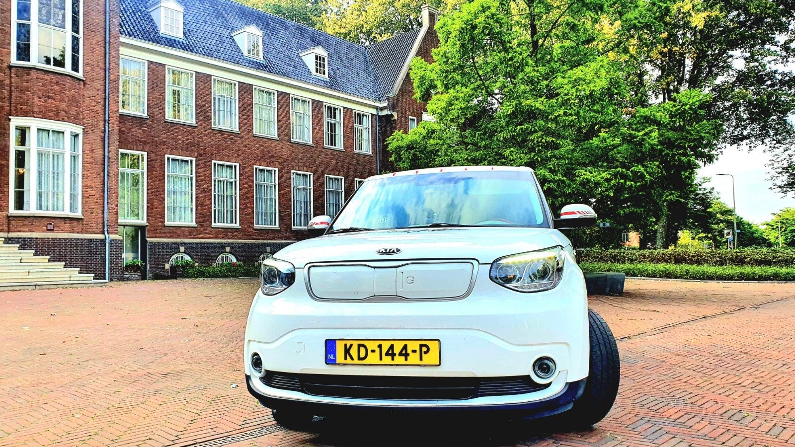 Kia Soul EV 2016 Wit, Auto's, Automaat, 1465 kg, Wit, Origineel Nederlands