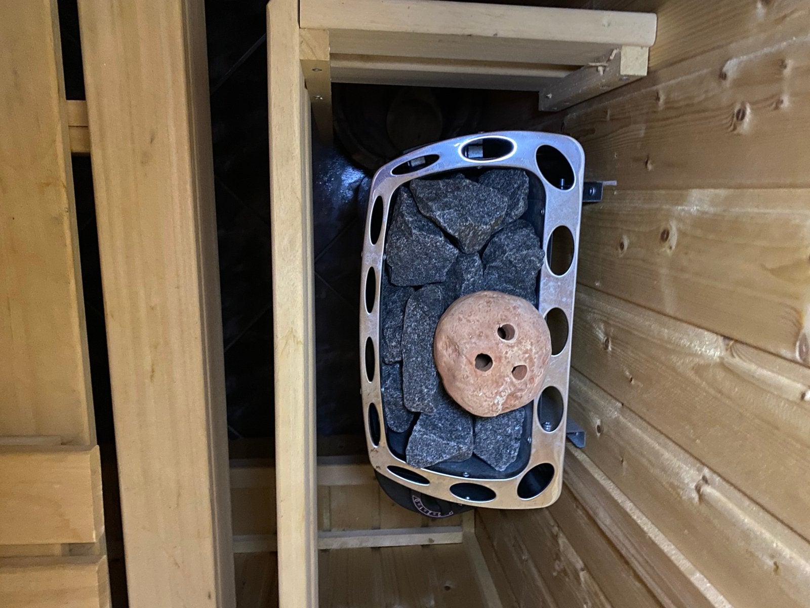 Sauna kachel, Ophalen, Zo goed als nieuw, Fins of Traditioneel, Onderdelen