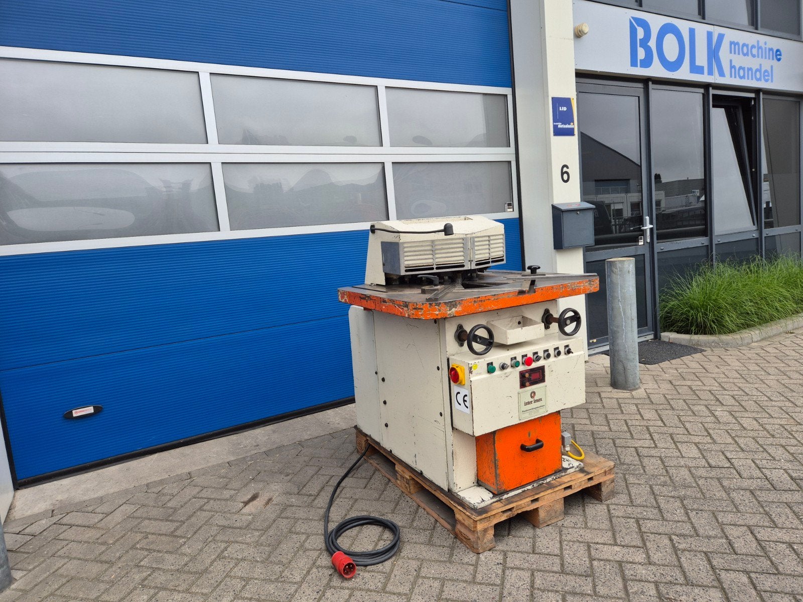 IMAC Inter Imex 200x6 Variabele Uithoeker 380V nette staat!, Gebruikt, Info@bolkmachinehandel.nl, Ophalen of Verzenden, IMAC Inter Imex