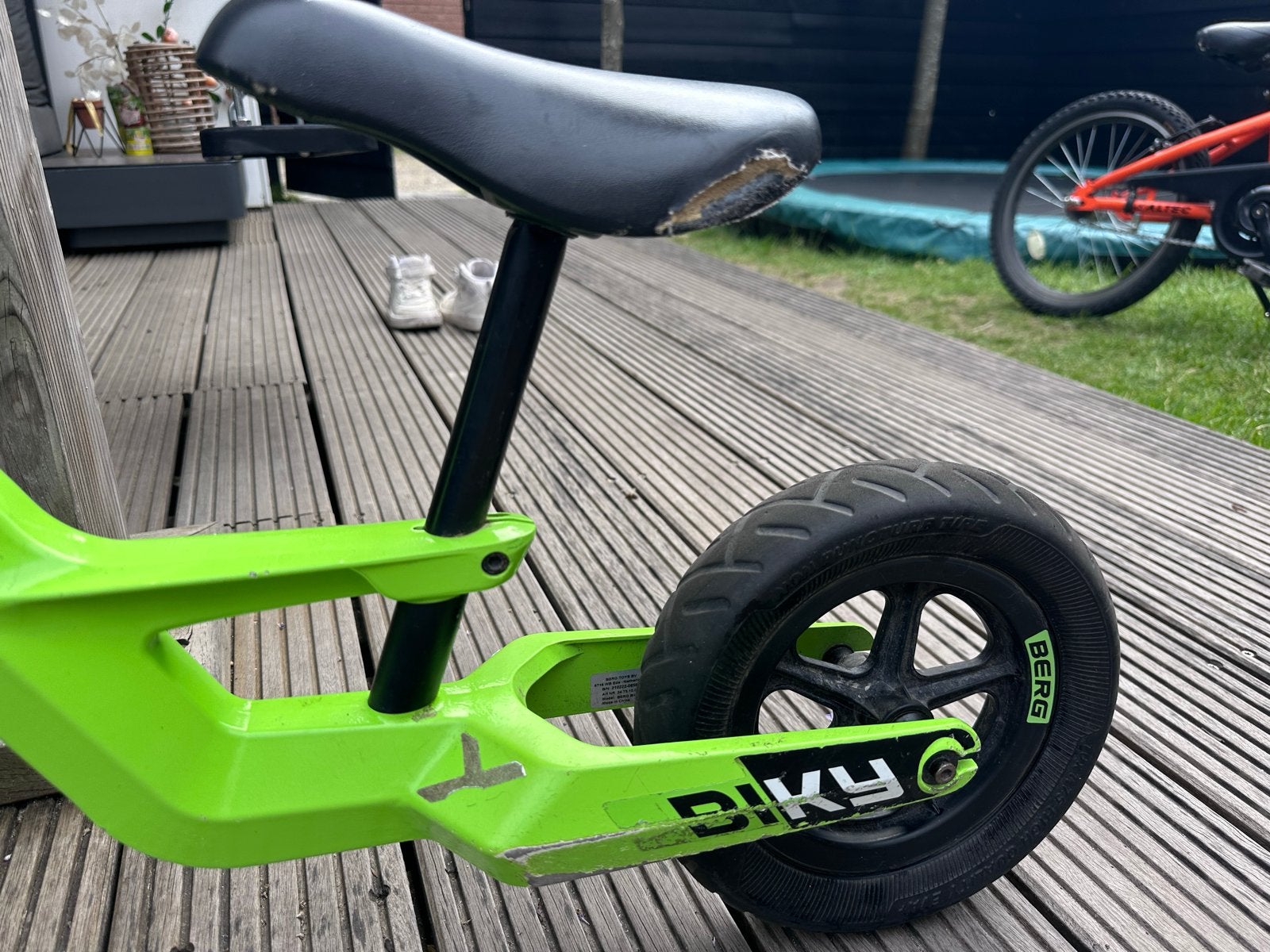 BERG Biky loopfiets - Groen, Ophalen, Gebruikt, Loopfiets