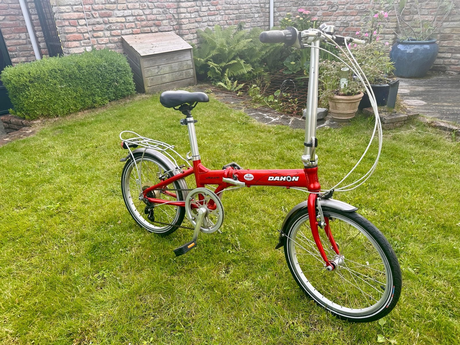 Dahon Vitesse D7 vouwfiets - Rood, Fietsen en Brommers, Ophalen, 20 inch of meer, Gebruikt, Versnellingen