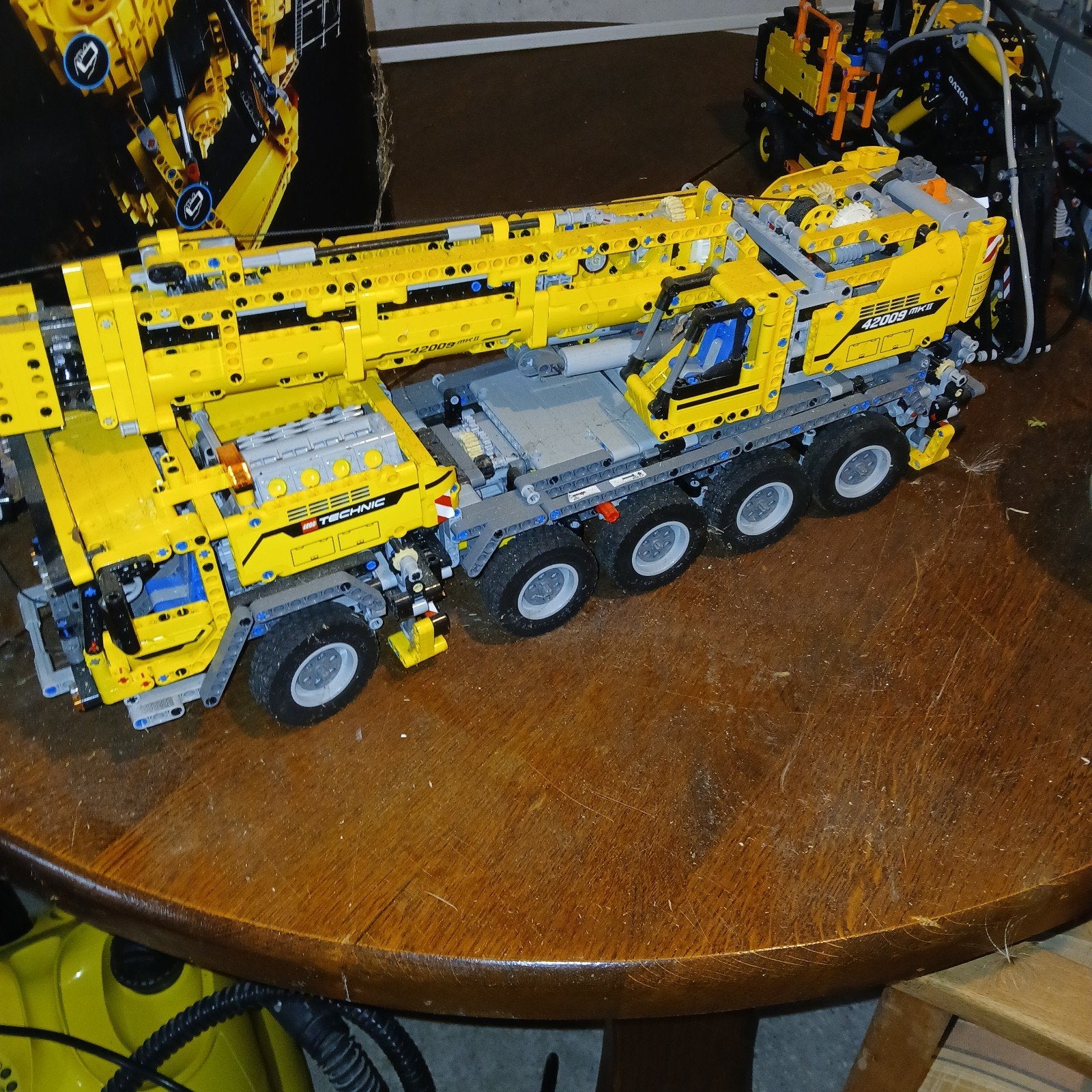 Lego Technic Kraanwagen 42009, Ophalen