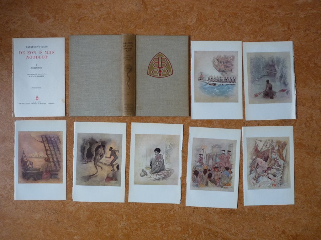 Illustraties Anton Pieck De zon is mijn noodlot III Cuba, Antiek en Kunst, Ophalen of Verzenden