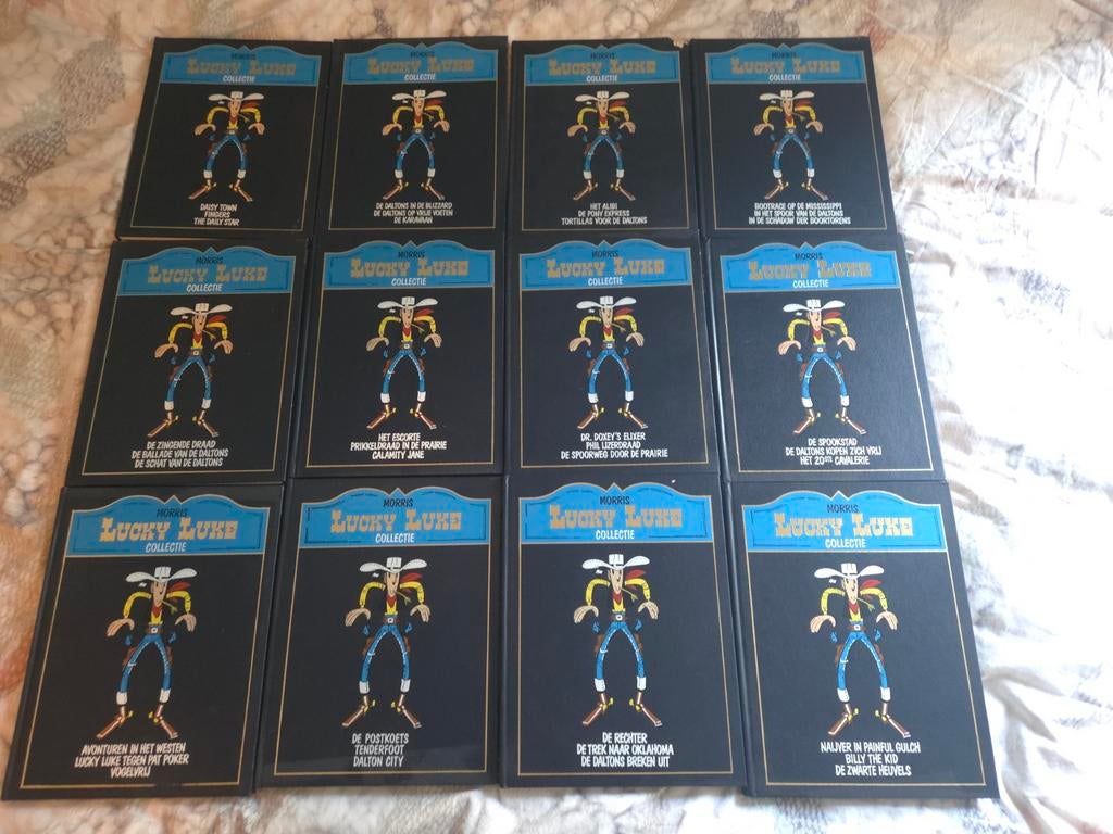 Luxe Lucky Luke Collectie morris. Hardcover (zwarte reeks), Boeken, Stripboeken, Ophalen of Verzenden, Zo goed als nieuw, Morris
