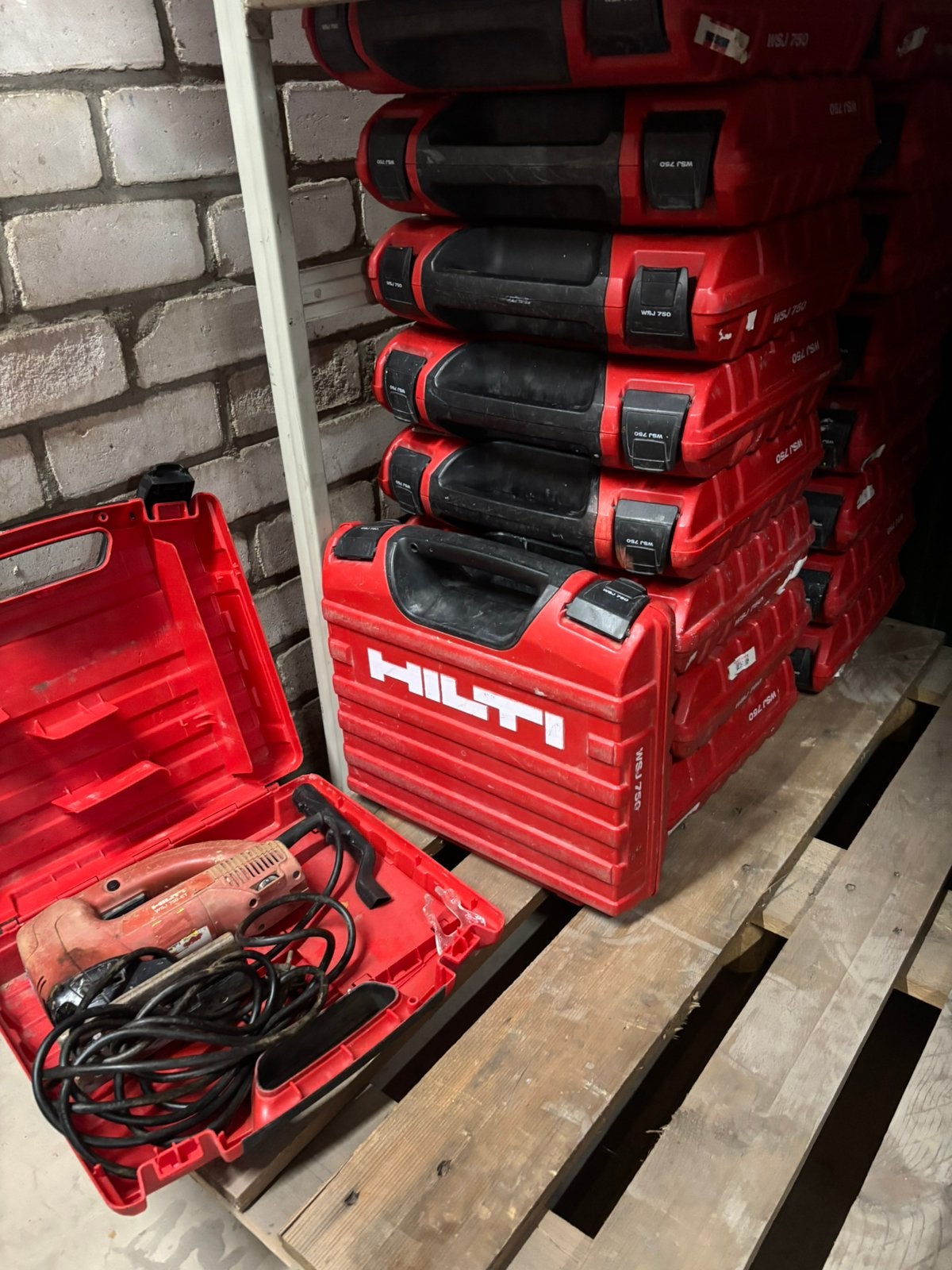 Hilti wsj-750 et decoupeerzaag, partij van 15 stuks!, Ophalen, Decoupeerzaag, Zo goed als nieuw, 30 tot 70 mm