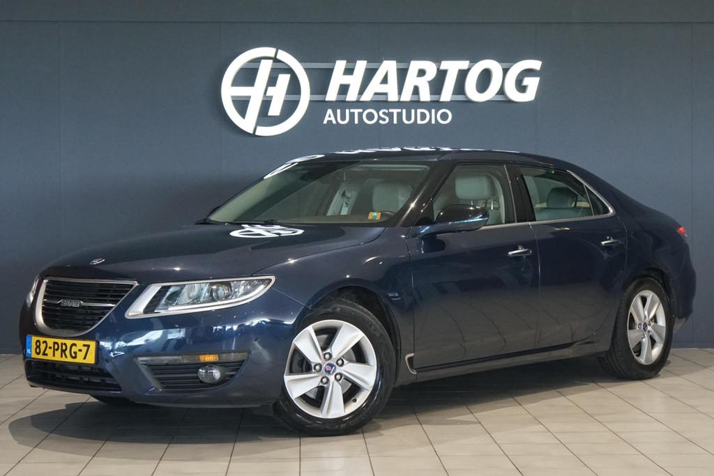 Saab 9-5 2.0T Vector Exklusiv + ORIG. NEDERLANDS, Voorwielaandrijving, Euro 5, 4 cilinders, Blauw