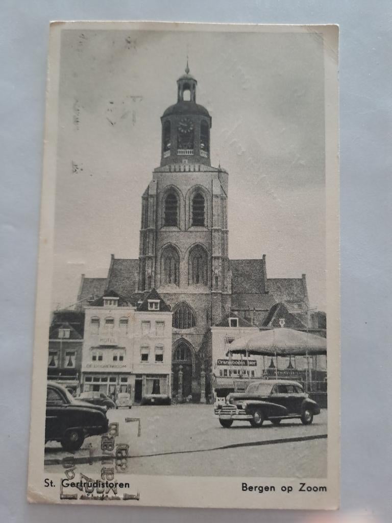 Bergen op zoom,  st Gertrudistoren, Ophalen of Verzenden, Voor 1920, Noord-Brabant